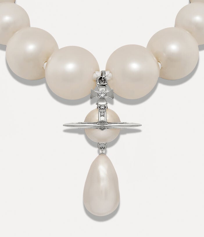 Vivienne Westwood GIANT PEARL DROP NECKLACE